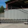 Large gate in 60% Gloss Black